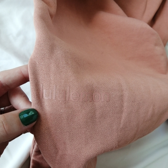 Lululemon Relaxed High Rise Jogger Sweatpants Pink Savannah 10 - Picture 13 of 16